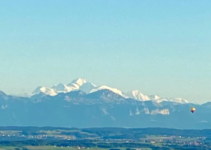 Avec Vue Panoramique Alpes Et Domek alpejski