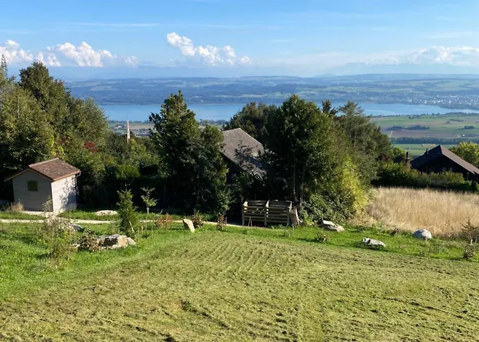 Domek alpejski Avec Vue Panoramique Alpes Et
